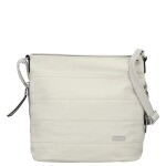 Trendy dámská koženková crossbody kabelka Alena, šedá