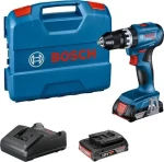 BOSCH GSB 18V-45 Professional / Aku vrtací šroubovák / 18V / 1.900 ot-min / 2x 2.0 Ah (06019K3302)