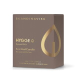 Skandinavisk HYGGE 65 g - SKANDINAVISK Vonná svíčka ve skle HYGGE Gold (útulno) 65 – speciální edice g, hnědá barva, sklo