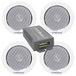 Lyndahl LYNCS180IPS4 sada 2cestných vestavných reproduktorů 120 W 4 Ω bílá 1 sada