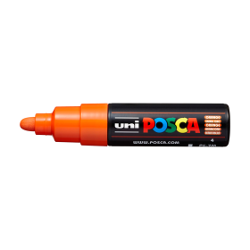 Popisovač Posca PC-7M, 4,5 5,5 mm, oranžová