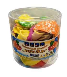 Globos Balónek nafukovací - párty mix 50ks