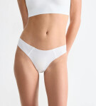 Dámská tanga ZERO Feel 2.0 Tiny tanga - WHITE - bílé 00GZ - SLOGGI WHITE M