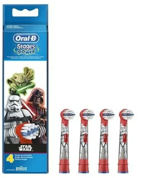 Oral-B EB10 Star Wars / Náhradní hlavice pro dětský kartáček / 4 ks / od 3 let (S0452889)