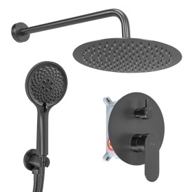 REA - Podomítková sprchová sada Drop Titan + BOX REA-P9661