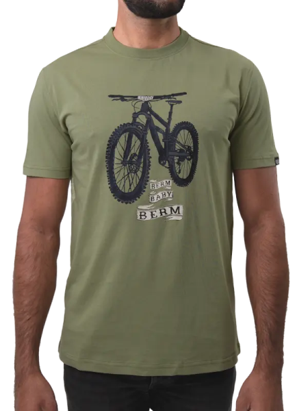 Bavlněné triko CYCOLOGY Berm Baby Berm, pánské, krátký rukáv (Motiv Berm Baby Berm, velikost XL)