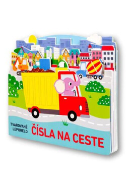 Tvarované leporelo Čísla na ceste