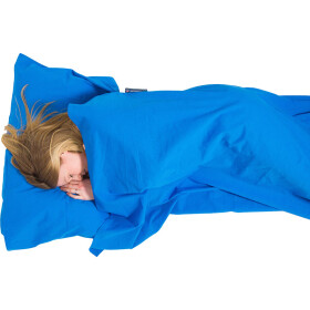 Spací vak Lifeventure Cotton Sleeping Bag Liner Rectangular blue