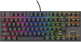 Genesis Thor 303 TKL Outemu Peach Silent černá / Herní klávesnice / Mechanická / Podsvícená / Hliníkový rám / USB (NKG-1886)