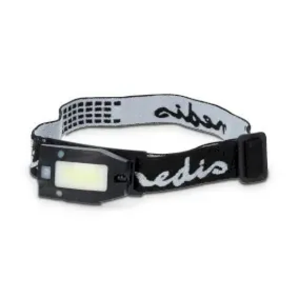 Nedis LED světlomet / Napájení z baterie / Napájení z USB / 3.7 V DC / Včetně baterií / Dobíjecí / 180 lm (LHLR05WBK)