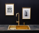 Nerezový dřez Reginox New York 40x40, R35139, Gold Flax R35139