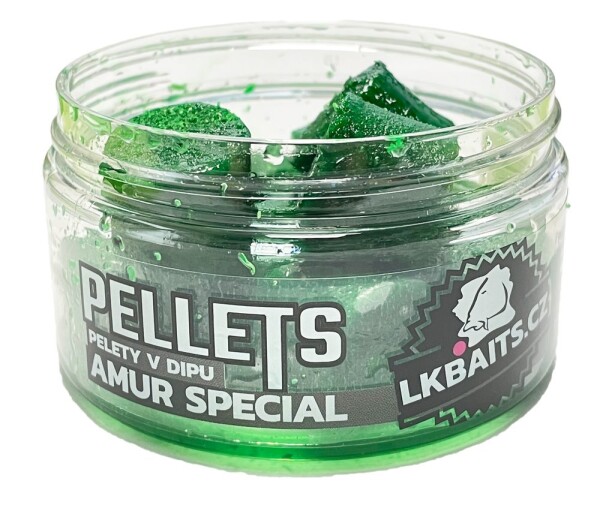 LK Baits Pelety v dipu Amur Special 12mm 60g,LK Baits Pelety v dipu Amur Special 12mm 60g