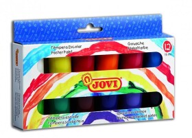 JOVI temperové barvy 12x15ml v kelímku