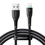 Joyroom SA32-AL3 Nabíjecí kabel USB-A (M) - Lightning (M) 3A 1.0m černá (SA32-AL3 1m Bl)