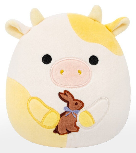 Squishmallows Žlutá kravička s čoko zajícem - Bodie