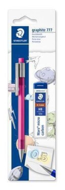 Mikrotužka a tuhy "Graphite 777", mix barev, HB, 0,5 mm, STAEDTLER