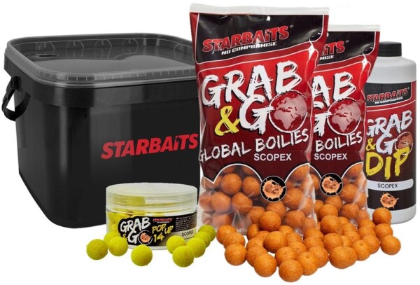 Starbaits Akční kbelík GG Global Scopex,Starbaits Akční kbelík GG Global Scopex