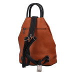 Stylový městský batůžek Elly, hnědý