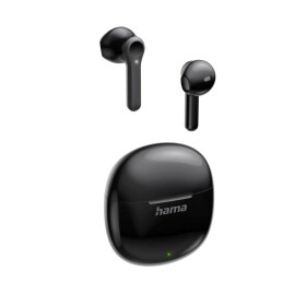 Hama Action One sluchátka otevřená (On Ear) Bluetooth® černá Nabíjecí pouzdro telefon