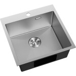 MEXEN - Solix ocelový dřez 1-bowl 500 x 500 mm, nerez HC 6407501000-01HC