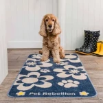 PET REBELLION Běhoun XL Flowers Blue 57x110cm (BG-PR-262149)