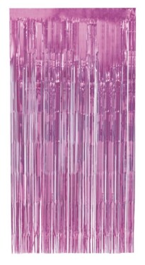 Párty závěs světle růžový 1 m x 2 m Párty závěs světle růžový 1 m x 2 m