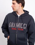 Gramicci Spell Out Zip Hooded Sweatshirt Vintage Black XL
