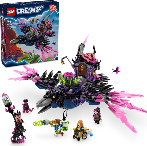LEGO® DREAMZzz™ 71478 Nikdyčarodějnice a její Půlnoční krkavec - LEGO® Functions