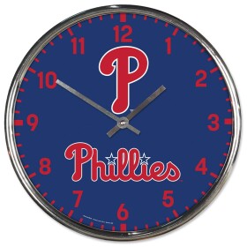 Hodiny Philadelphia Phillies MLB Chrome Team Design