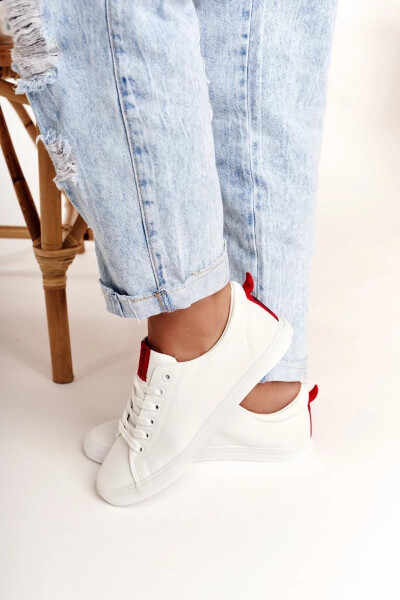 Dámské módní tenisky Big Star - bílé Velikost: 39