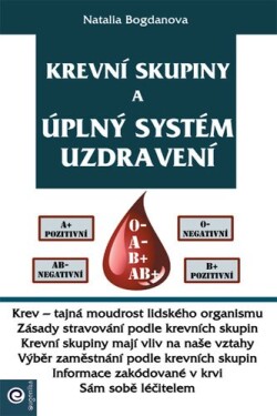 Krevní skupiny a úplný systém uzdravení - Natalia Bogdanova