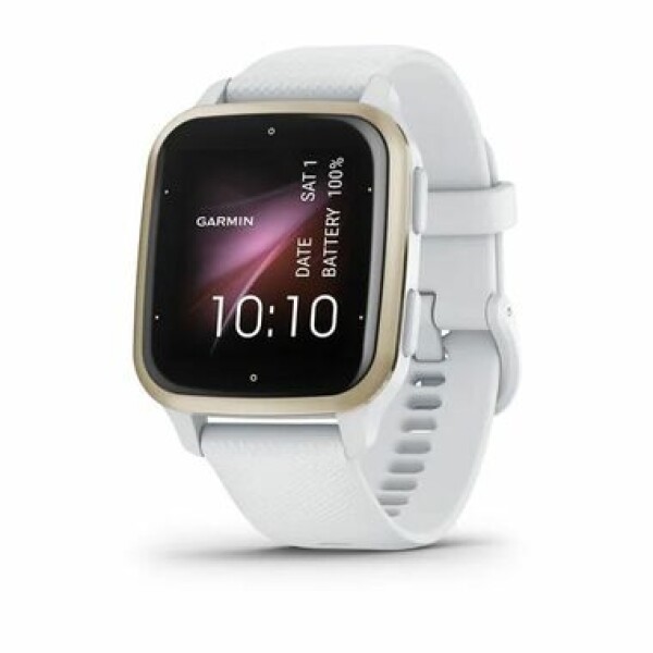 Garmin Venu Sq 2 zlato-bílá / sportovní hodinky / GPS / BT / ANT+ / měřič tepu / krokoměr (010-02701-11)