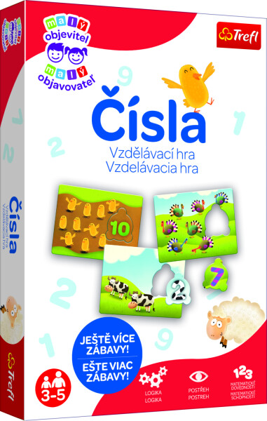 Trefl HRA MALÝ OBJEVITEL Čísla