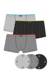 Boxerky Redo Pattern M-2XL směs barev L