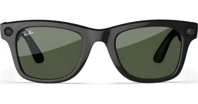 Meta Ray-Ban Gen2 Wayfarer černá, G15 Green / Chytré brýle / Kamera 12 MP / Video 3K / Bluetooth / Wi-Fi (RW4012 601/71 50-22)