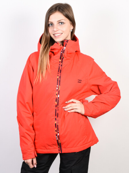 Billabong TERRA POPPY RED zimní dámská bunda - S