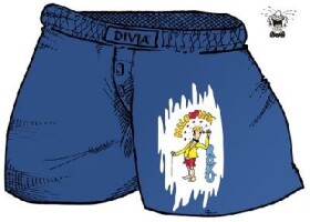 Divja.cz Trenýrky - Milovník roku Velikost: XXL