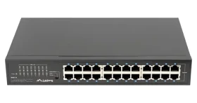 Lanberg RSGE-24 / Switch / 24-port 10/100/1000 Mbit / Rack 19" / Nespravovaný (RSGE-24)