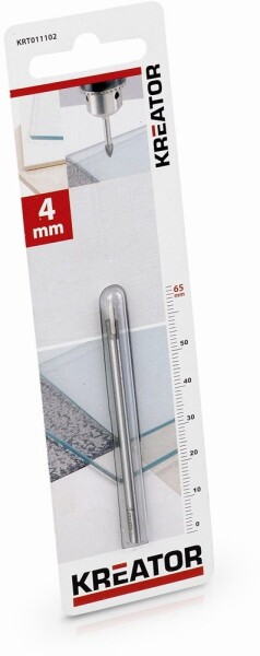 PowerPlus KRT011102 - Vrták do obkladů, dlaždic a skla 4 x 65 mm