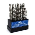 Sada vrtáků do kovu, sada 25ks, 1-13mm, HSS 22197