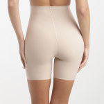 Dámské formující boxerky s vysokým pasem DIM MID WAIST PANTY - 69% POLYAMID, 31% ELASTAN - tělová S