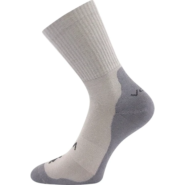 VOXX Ponožky anatomicky tvarované BAREFOOTAN FROTÉ světle šedé (3 páry) 35-38 124994