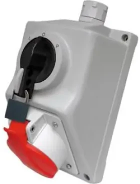 Elektromet C16-18 / Instalační sada se zásuvkou / 4P / 16A / IP54 (971601)