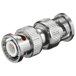 PremiumCord Redukce BNC male-male / Koaxiální spojka / 75 Ohm / pozlacený střed (4040849113390)