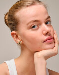 ENAMEL Copenhagen Studs, Large Sunshine 925S/GP