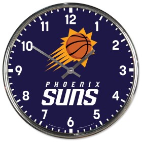 Hodiny Phoenix Suns NBA Chrome Team Design