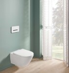 VILLEROY & BOCH - Subway 3.0 Závěsné WC se sedátkem SoftClosing, TwistFlush, CeramicPlus, alpská bílá 4670T9R1