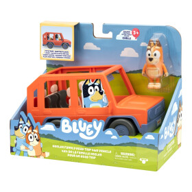Rodinné auto Bluey + figurka - TOMI