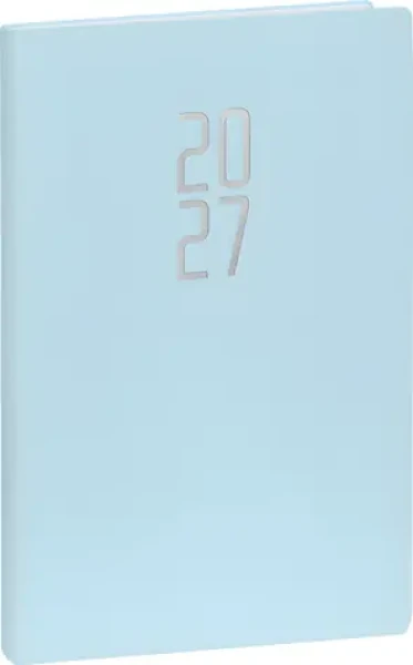 NOTIQUE Ponza 2027 světle modrý / Týdenní diář / 15 × 21 cm