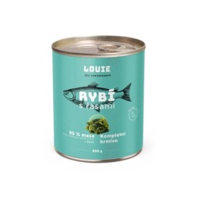 Louie konzerva Ryba s řasami Hmotnost: 800g